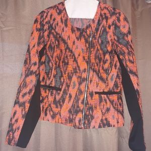 Orange/Pink/Black Blazer